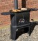 Pair of Cast Iron Side Table Wings to fit Hellfire Brimstone Bbq Stove