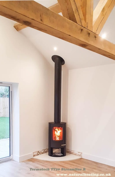 Termatech TT20 Streamline R - 5kw Wood Burning Stove - BRAND NEW - EX SHOP DISPLAY