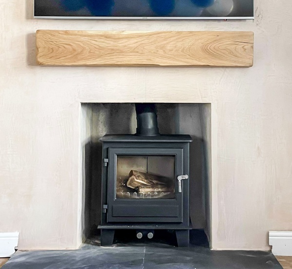 Clock Blithfield 5kw Wood Burning & Multi Fuel Stove