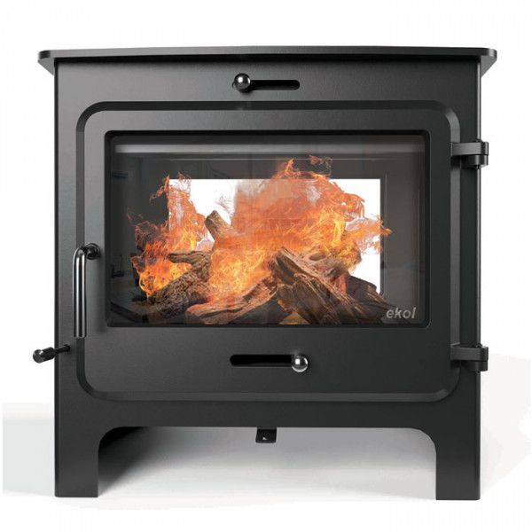 Ekol Clarity Double Sided 11.4kw Multi Fuel Stove