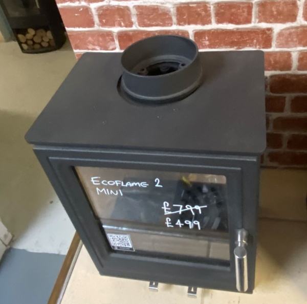 EcoFlame 2 Mini - 4kw Multifuel Stove / Eco2022 - BRAND NEW - EX SHOP DISPLAY