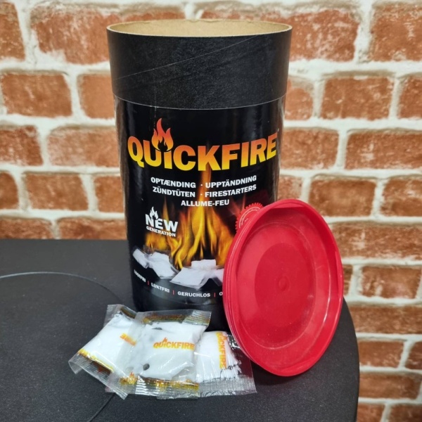 Box of 100  Sachet Fire Lighters (The Original Burners or Quickfire)