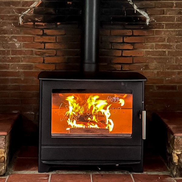 Heta Inspire 55 Multi Fuel Stove - 6.3kw (4.5 > 10kw output) Eco 2022 Ready