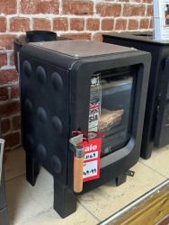 Ekol Apple Pie - Apple Core ''Small Space'' Stove WITH HOT PLATE + VERTICAL ADAPTER- BRAND NEW / EX SHOP DISPLAY