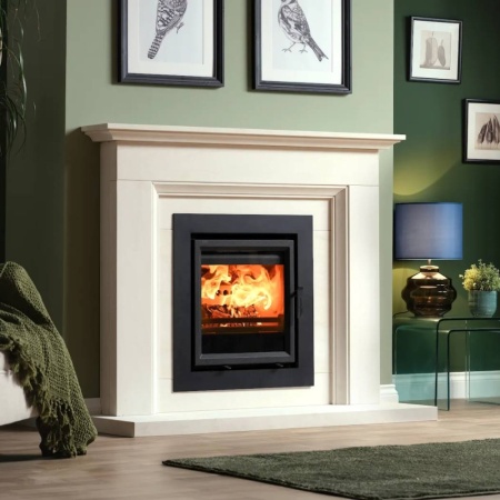 Charlton & Jenrick Ecostar 5 Wide - 5kw Inset Stove - 5kw Multi Fuel