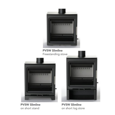 200mm Short Log Store for PUREVISION BPV5W Stove