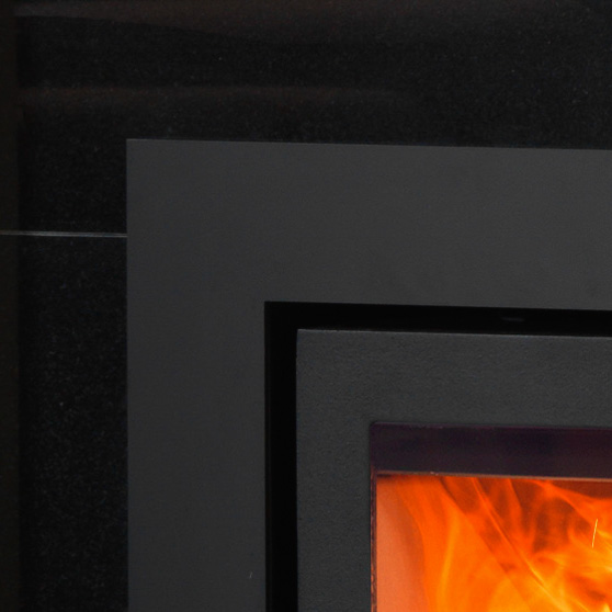 3 sided WIDE Trim to fit Fireline FPi5 Inset and Ecostar 5 Inset Stove